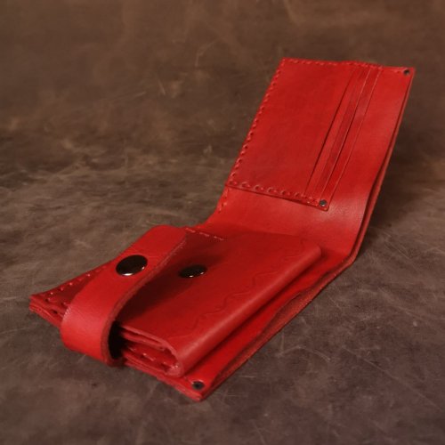 Dámská červená peněženka