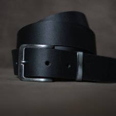 Kožený opasek - Klasik černý