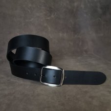 Kožený opasek - Klasik černý