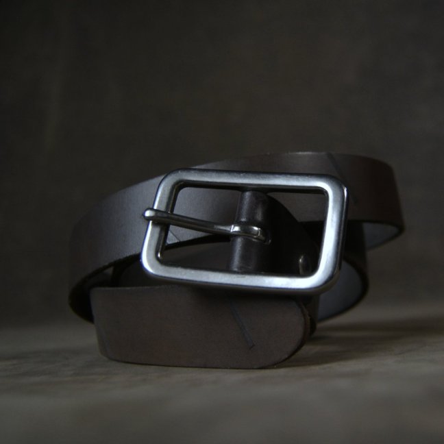 Opasek Geometry do šedé...s nerez přezkou