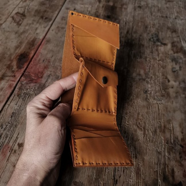 Peněženka Pure medová