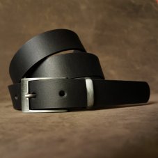 Kožený opasek - Klasik, černý