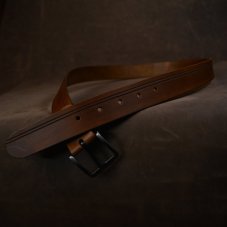 Kožený opasek - Lineal hnědý