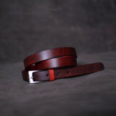 Kožený opasek dvoubarevný