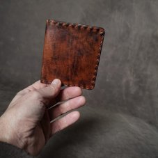 Peněženka velmi patinovaná