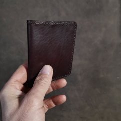 Bytelná peněženka  tmavě hnědá