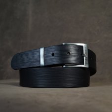Kožený opasek - Pure černý
