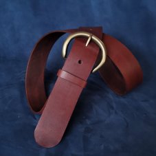 Opasek vínový Klasic, 4,5cm šíře