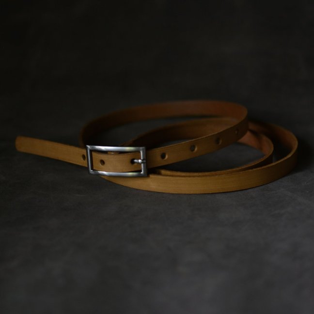 Kožený opasek - Klasik pískový