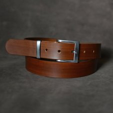 Kožený opasek - Klasik rezavý